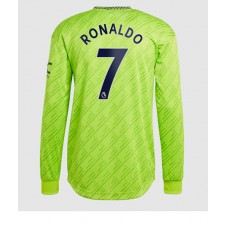Manchester United Cristiano Ronaldo #7 Tredje Tröja 2022-23 Långa ärmar